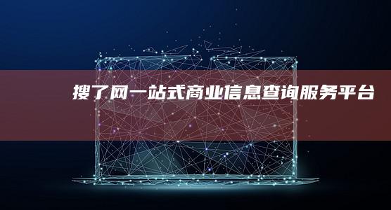 搜了网：一站式商业信息查询服务平台